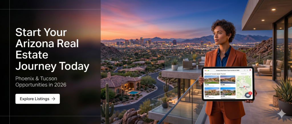 Start Your Arizona Real Estate Journey Today | Phoenix & Tucson Opportunities in 2026